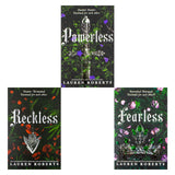 The Powerless Trilogy 3 Books Set By Lauren Robert ( Powerless, Reckless, Fearless )