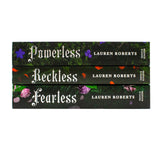 The Powerless Trilogy 3 Books Set By Lauren Robert ( Powerless, Reckless, Fearless )