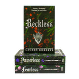 The Powerless Trilogy 3 Books Set By Lauren Robert ( Powerless, Reckless, Fearless )