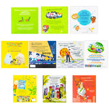 Humorous Children's Picture Books Collection Illustrated 10 Books Set (Aliens Love Dinopants, Superkitty, Three Ninja Pigs, Have You Seen My Giraffe?, Eleanor's Eyebrows, Too Many Bubbles & More...)