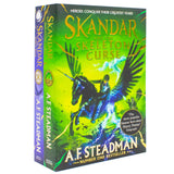 Skandar Series 2 Books Collection Set by A.F. Steadman | Skandar and the Spirit War & Skandar and the Skeleton Curse | Children's Fantasy Adventure