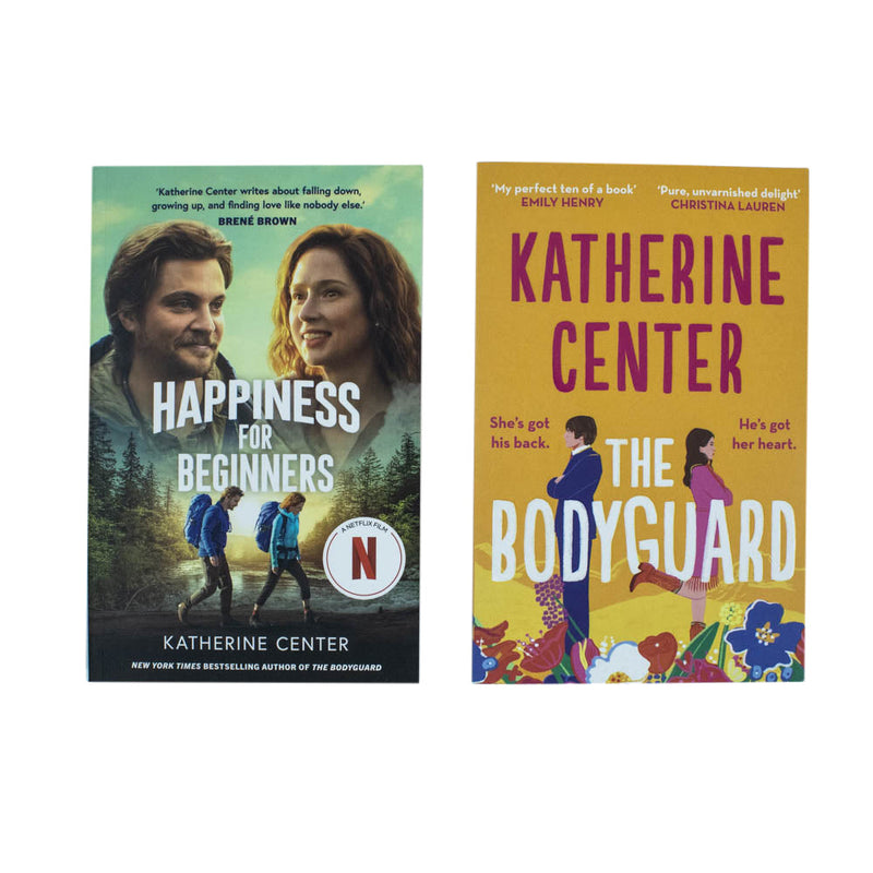 Katherine Center 2 Books Set ( The Bodyguard, Happiness for Beginners)