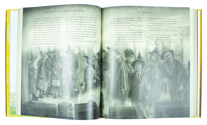 Harry Potter and the Order of the Phoenix: By J.K. Rowling & Jim Kay - Illustrated Edition