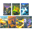 Harry Potter Full 7 Books Box Set Collection by J.K Rowling- Purple Box