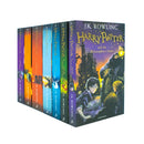 Harry Potter Full 7 Books Box Set Collection by J.K Rowling- Purple Box