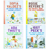 The Questioneers Big Project Book Collection by Andrea Beaty | Creative STEM Activities, Drawing, Puzzles, Games & Fun Learning for Kids