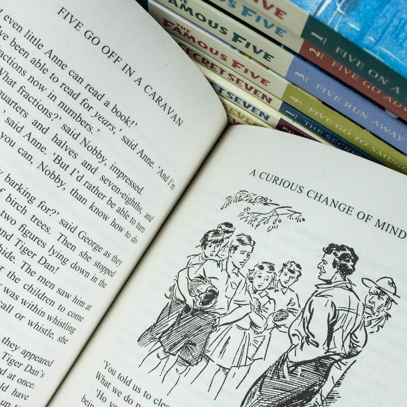 The Best of Blyton Series: The Famous Five and Secret Seven 10 book Set Collection