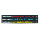 New Scientist 3 Books Set (Does Anything Eat Wasps, Why Don't Penguins Feet Freeze, Do Polar Bears Get Lonely)