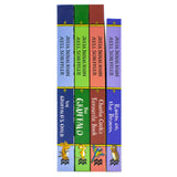 Julia Donaldson And Axel Scheffler 4 Book Collection Set (Charlie Cookie's Favourite Book, The Gruffalo, The Gruffalo's Child, Room On The Broom)