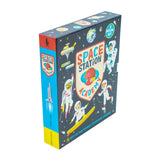 Space Station Academy Earth Solar System Planet Series 8 Books Collection Slipcase Set by Sally Spray