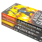 Viking Boy Series 4 Books Collection Set by Tony Bradman (Viking Boy, Greek Boy, Anglo-Saxon Boy & Roman Boy) | Paperback