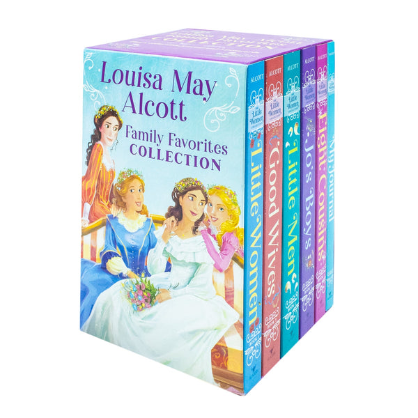 Louisa May Alcott Family Favourites Collection: 5-Book Boxed Set with Postcards & Journal