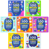 My First STEAM + Words Library 8 Book Set by Chris Ferrie |Educational Board Books for Kids,Early Learning, Literacy,Fun Activities & Preschool Skills