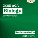 New GCSE Biology AQA Revision Guide & Chemistry, Physics Higher includes Online Edition 9-1 Videos & Quizzes Collection 3 Books Set