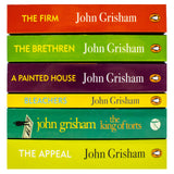John Grisham 6 Book Collection Set (Bleachers,The Brethren, The Appeal, The Firm, A Painted House and The King Of Torts)
