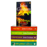 John Grisham 6 Book Collection Set (Bleachers,The Brethren, The Appeal, The Firm, A Painted House and The King Of Torts)