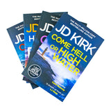JD Kirk 4 Book Collection ( Come Hell or High Water/City of Scares/Here Lie The Dead/One For The Ages )