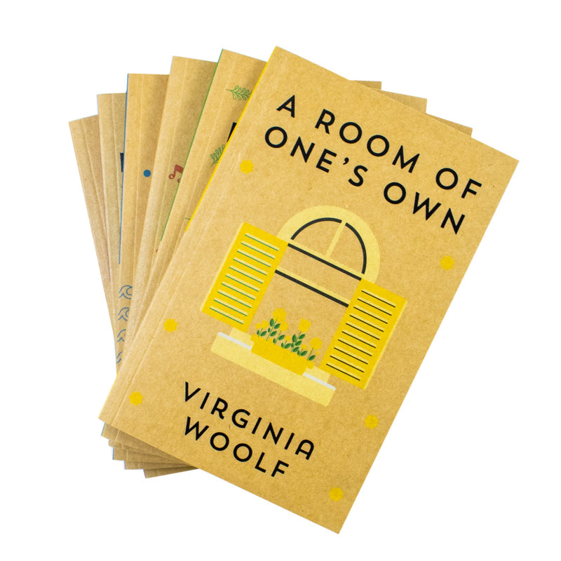 Virginia Woolf 6 books set (Between the Acts, The Waves, Orlando, To the Lighthouse, A Room, Mrs Dalloway)