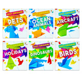 Step-by-Step Guide to Easy Origami for Beginners – 8 Book Set: Fun Paper Crafts for Kids with Birds, Dinosaurs, Pets, Animals & Creative Activities