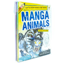 Step By Step Guide How To Draw Manga and Anime For Beginners 6 Books Set Collection: (Animals, Dinosaurs, Dragons, Matiral Arts Figures, Monsters, Superheroes)