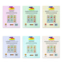 Flowchart Explorers Human Body STEM 6 Science Books Set: (Brain, Digestive, Heart, Lungs, Senses, Skeleton)