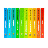 My First Little Library – 10 Board Books Set Collection | Early Learning for Babies & Toddlers (ABC, Numbers, Shapes, Colors, Animals & More)