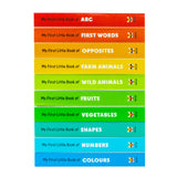 My First Little Library – 10 Board Books Set Collection | Early Learning for Babies & Toddlers (ABC, Numbers, Shapes, Colors, Animals & More)