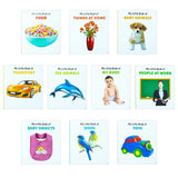 My Little Library – 10-Books Collection Set | Early Learning Board Books for Babies & Toddlers (Animals, Transport, Food, Toys, People & More)
