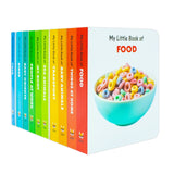 My Little Library – 10-Books Collection Set | Early Learning Board Books for Babies & Toddlers (Animals, Transport, Food, Toys, People & More)