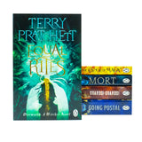 Terry Pratchett Discworld Novels 5-Book Collection Box Set: The Colour of Magic, Equal Rites, Mort, Guards! Guards! Going Postal – Fantasy Book Series
