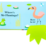 Felt Flaps and a Mirror Where's Series 5-Book Collection by Ingela P Arrhenius| Interactive Board Books for Kids| Fun Animal Stories & Preschool Books