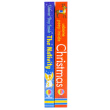 Peep Inside Christmas & Peep Inside Nativity 2 Books Collection Set by Anna Milbourne – Interactive Lift-the-Flap & Peek-Through (Hardback)