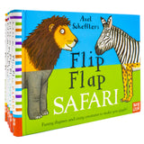 Axel Schefflers Flip Flap Series 5 Books Collection (6-10) (Safari, Ocean, Dinosaurs, Frozen, Forest) | Hardback