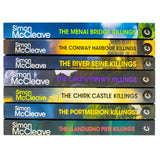 Simon Mccleave Series 8-14 Books Collection Set ( The River Seine, The Llandudno Pier, The Lake Vyrnwy, The Portmeirion, The Menai Bridge, The Conway Harbaour, The Chirk Castle)