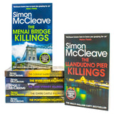 Simon Mccleave Series 8-14 Books Collection Set ( The River Seine, The Llandudno Pier, The Lake Vyrnwy, The Portmeirion, The Menai Bridge, The Conway Harbaour, The Chirk Castle)