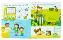 Usborne Lift the Flap Very First Questions & Answers 4 Book Set (What is Poo? What are Germs? What are Stars? Why Do I Have to Go to Bed?)