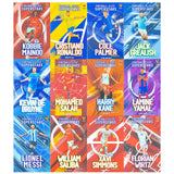 Football Superstars 24 Book Set Collection: (Ronaldo, Lamine Yamal, Salah, Harry Kane, De Bruyne, Messi, Saka, Haaland, Mbappe, Bellingham, Fernandez, Rashford)