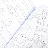 Football Superstars Colouring Book Featuring Ronaldo, Messi, Mbappe, Lamine Yamal, Declan Rice & Many More (Paperback)