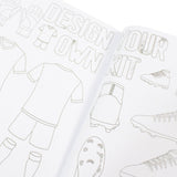 Football Superstars Colouring Book Featuring Ronaldo, Messi, Mbappe, Lamine Yamal, Declan Rice & Many More (Paperback)