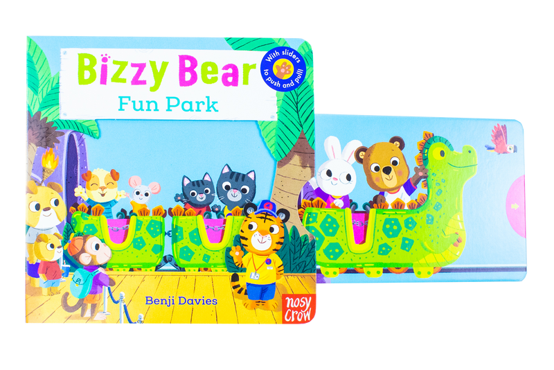 Bizzy Bear Series 5 Books Collection Bundle Set By Benji Davies [Fun Park, Breakdown Truck, Aeroplane Pilot, Pirate Adventure, Dinosaur Safari