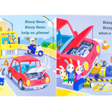 Bizzy Bear Series 5 Books Collection Bundle Set By Benji Davies [Fun Park, Breakdown Truck, Aeroplane Pilot, Pirate Adventure, Dinosaur Safari