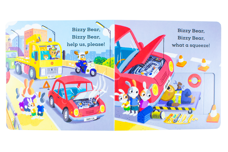 Bizzy Bear Series 5 Books Collection Bundle Set By Benji Davies [Fun Park, Breakdown Truck, Aeroplane Pilot, Pirate Adventure, Dinosaur Safari