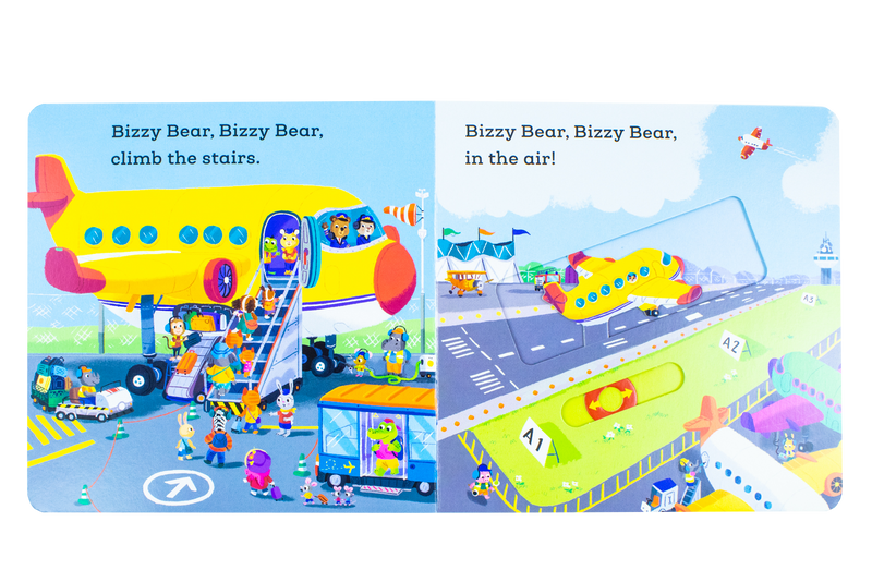 Bizzy Bear Series 5 Books Collection Bundle Set By Benji Davies [Fun Park, Breakdown Truck, Aeroplane Pilot, Pirate Adventure, Dinosaur Safari