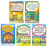 Dream Harbor Series 1-6 Books Collection Set By Laurie Gilmore (The Pumpkin Spice Café, The Cinnamon Bun Book Store, The Christmas Tree Farm, The Daisy Chain Flower Shop & More)