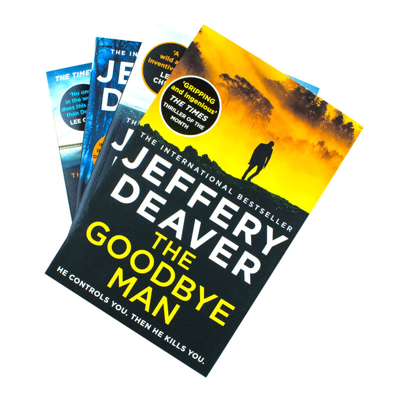 Colter Shaw Thriller Series Collection 4 Book Set By Jeffery Deaver