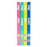 Bluey 4 Books Collection Set (Bluey, Mum, Dad and Bingo)