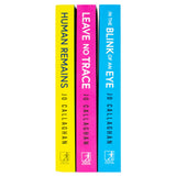 Kat and Lock Series By Jo Callaghan 3 Books Collection Set (In The Blink of An Eye, Leave No Trace and Human Remains) | Paperback