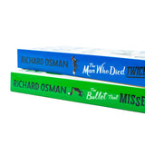 Richard Osman Thursday Murder Club Series 2 Books Collection Set (The Man Who Died Twice & The Bullet That Missed)