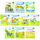 Red Squirrel Phonics Level 1 Collection 10 Books Set By Paul George