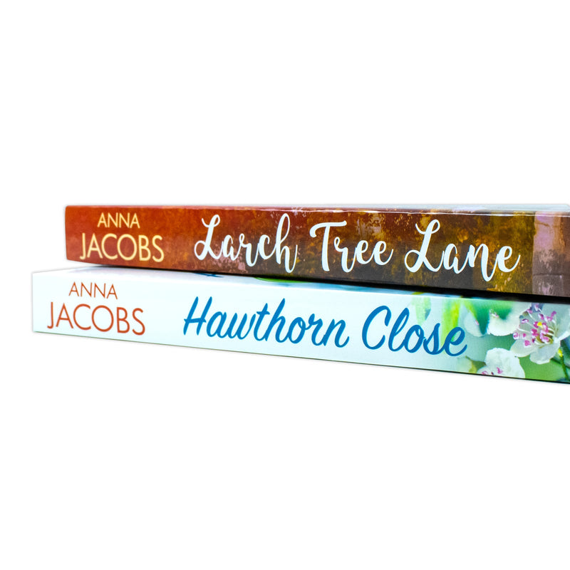 Anna Jacobs Larch Tree Lane Collection  2 Book Set (Hawthorn Close, Larch Tree Lane )